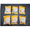 Image 1 : Six Bags of K Sour Soothers Candy, 141g Each