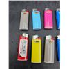 Image 2 : Set of 10 Bic Disposable Pocket Lighters in Assorted Colors