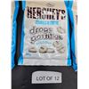 Image 2 : Lot of 12 Hershey’s Cookies ‘n’ Creme Drops (104g Each)