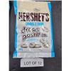 Image 2 : Lot of 12 Hershey’s Cookies ‘N’ Creme Drops 104g Bags