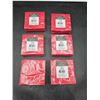 Image 1 : Lot of 6 Packs of Touch of Color Red Napkins