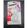 Image 1 : Energizer 50 Lumens Push Lights 2-Pack in Original Packaging