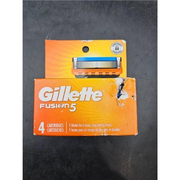 Gillette Fusion5 Razor Blade Cartridges, Pack of 4