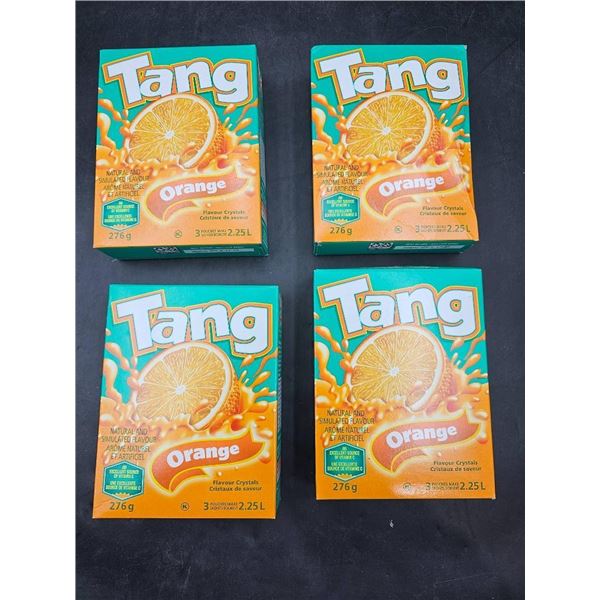 Set of 4 Tang Orange Drink Mix, 276g Each