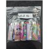 Image 1 : Lot of 10 Bic Disposable Lighters with Assorted Designs