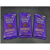 Image 1 : Lot of 3 Cadbury Dairy Milk Chocolate Bars, 200g Each
