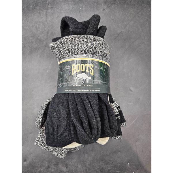 Roots Women’s Cozy Socks, 6-Pair Pack