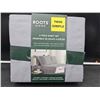 Image 2 : Roots Home Twin Simple 4-Piece Cotton Sheet Set
