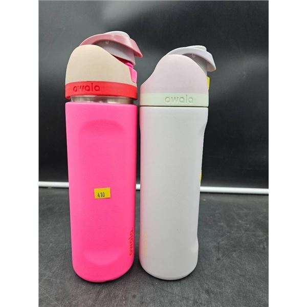 Set of Two Owala 24 oz BPA-Free Water Bottles