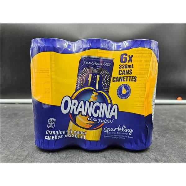 Orangina Sparkling 6-Pack, 330ml Cans
