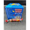 Image 1 : Haribo Roulette Candies Box – 50 Rolls, 25g Each