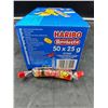 Image 1 : Haribo Roulette Candy 50 Rolls x 25g Box
