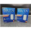 Image 1 : Two Brita Faucet Replacement Filters in Original Boxes