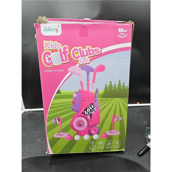 Kids’ Golf Club Playset with Accessories