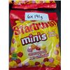 Image 2 : Lot of 6 Starburst Minis Original Bags (191g Each)