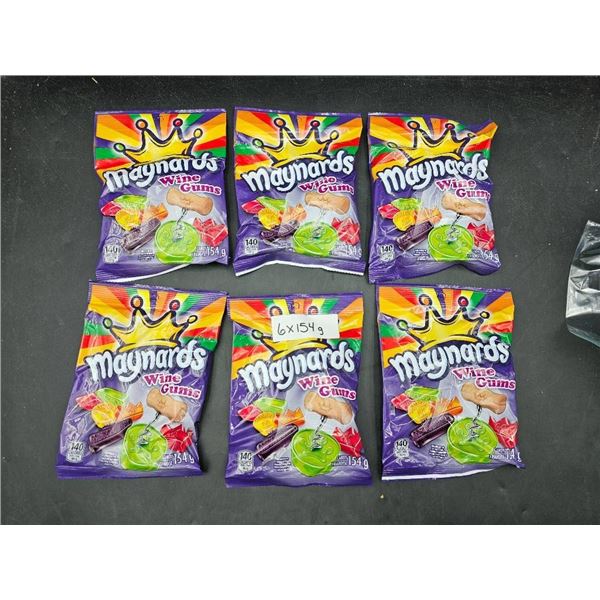 Maynards Wine Gums Candies, Set of 6, 154g Each