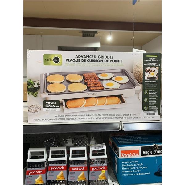 Gotham Steel Advanced Griddle with Lid, 205 Sq In