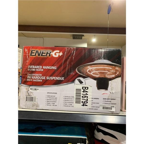 EnerG+ Infrared Hanging Gazebo Heater Model B416194