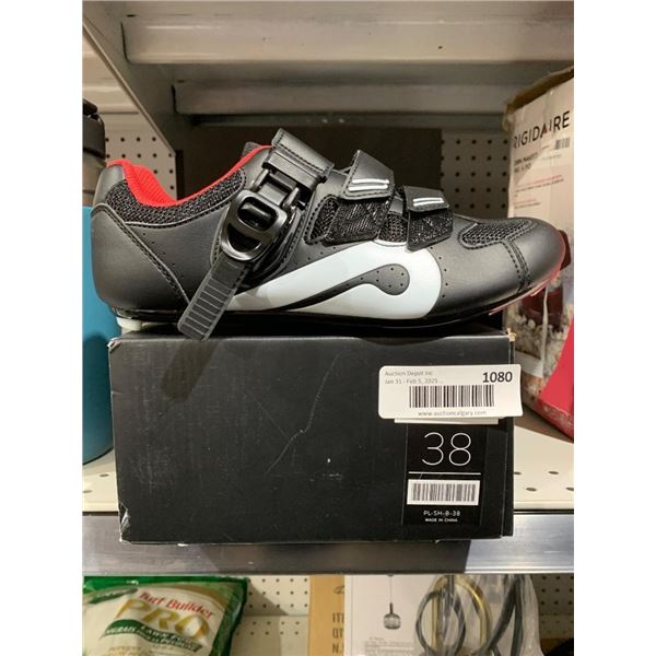 Peloton Cycling Shoes with Cleats, Size 38