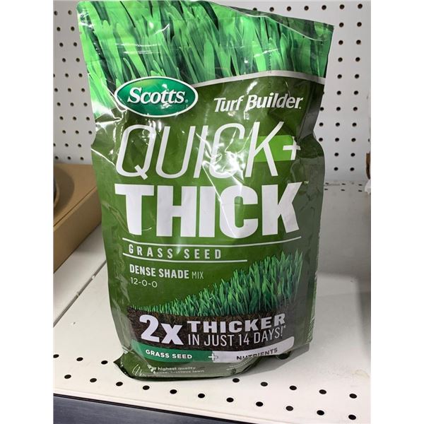 Scotts Turf Builder Quick + Thick Grass Seed, 12-0-0
