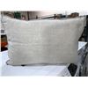 Image 4 : Lot of 2-16 x 24 Inch Linen Stone Wash Cushion with Feather Down Filling