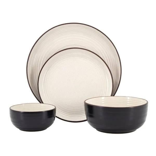 Mikasa Rowan 16-Piece Stoneware Dinnerware Set