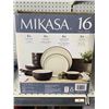Image 3 : Mikasa Rowan 16-Piece Stoneware Dinnerware Set