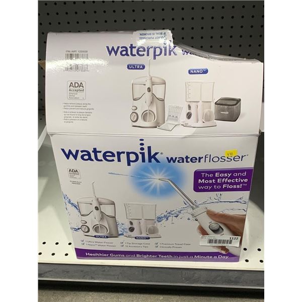 Waterpik Water Flosser Ultra And Nano Models With Accessories