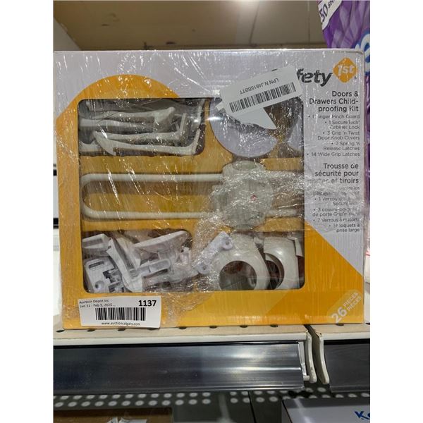 Safety 1st Doors And Drawers Childproofing Kit, 26-Piece Set