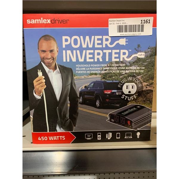 SamlexDriver 450-Watt Power Inverter for 12V Battery