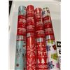 Image 2 : Lot of 48 Rolls of Damson Recycled Wrapping Paper