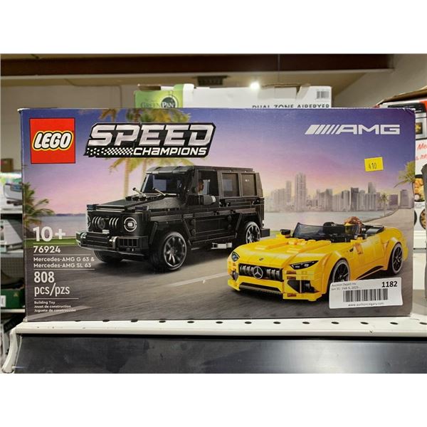 LEGO Speed Champions 76924 Mercedes-AMG G 63 and SL 55, 808 Pieces