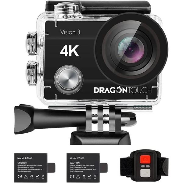 Dragon Touch Vision 3 Action Camera