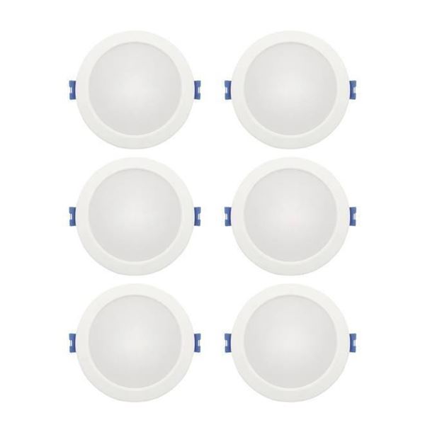 4-inch Slim Recessed LED Light Fixture Pack of 6