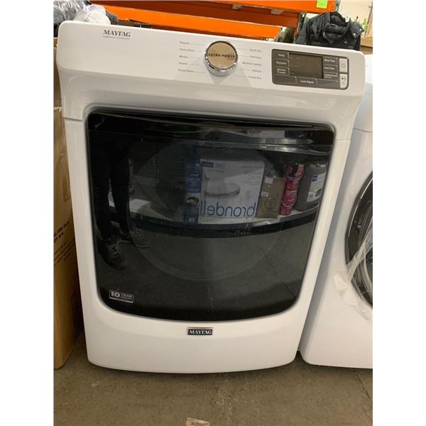 Maytag MED5630HW1 Electric Dryer with Extra Power Button