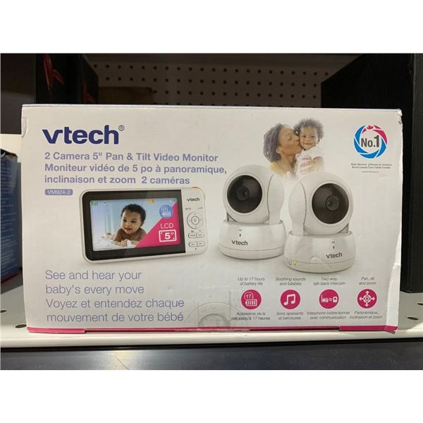VTech RM5762-2 Video Monitor with 2 Cameras and 5-Inch Screen