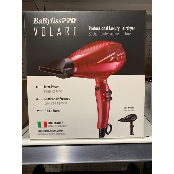 BaBylissPRO Volare Professional Hair Dryer, 1875W