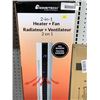 Image 2 : Hometech 2-in-1 Heater and Fan with Digital Display