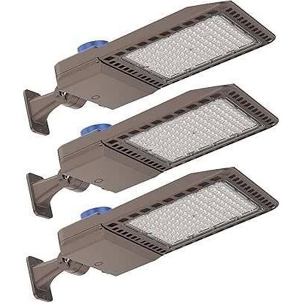 LED Parking Lot Light 150W 3-Pack Dusk to Dawn