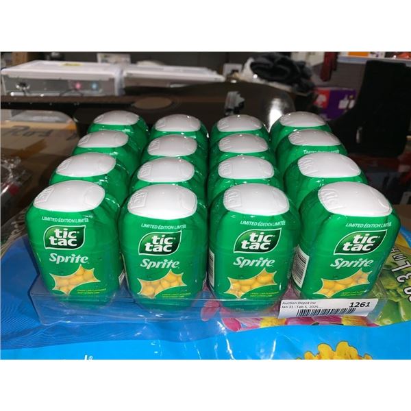 Tic Tac Sprite Limited Edition Lemon-Lime  case  16 x 98g