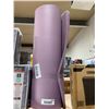 Image 1 : Purple Yoga or Exercise Mat with Ribbed Texture