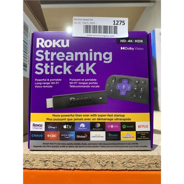 Roku Streaming Stick 4K with Dolby Vision