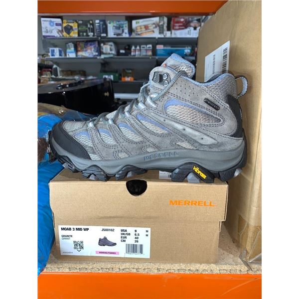 Merrell Moab 3 Mid WP Women’s Hiking Boots, Size 9