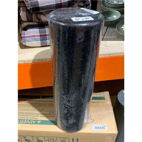 6 x 18-Inch Foam Roller Black