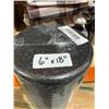 Image 2 : 6 x 18-Inch Foam Roller Black
