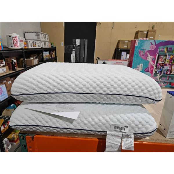 Lot of 2 – Weekender Gel Memory Foam Pillow – Standard Size