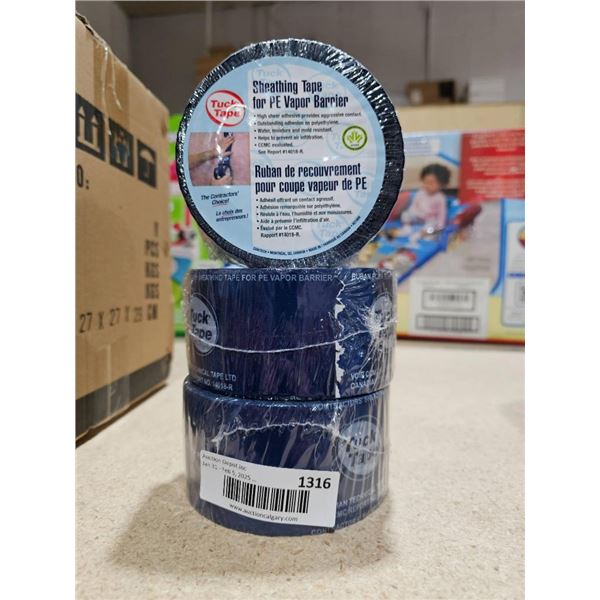 Tuck Tape Sheathing Tape for PE Vapor Barrier