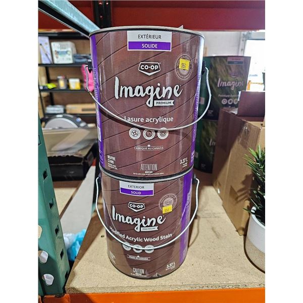 Co-Op Imagine Acrylic Solid Exterior Stain, 4L