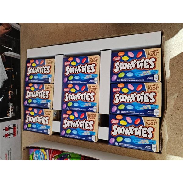 Lot of Nestle Smarties Chocolate Boxes 27 pc