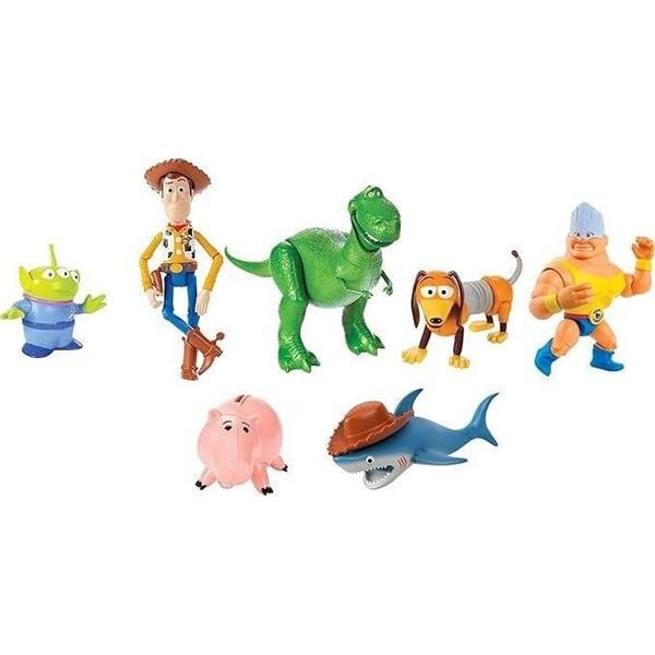 Disney Pixar Toy Story Playset with 7 Figures and Accessories